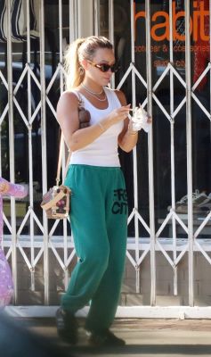Hilary con la famiglia
