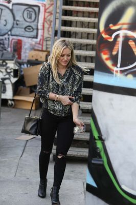 Hilary Duff e il suo manager musicale Andre Recke
