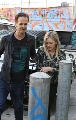 Hilary Duff e il suo manager musicale Andre Recke
