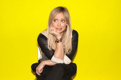 Hilary Duff durante l'intervista per BuzzFeed
